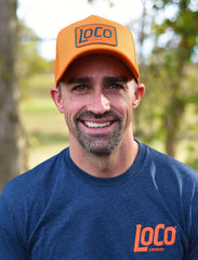 LoCo Patch Orange Trucker Hat - LoCo Cookers