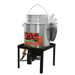 LoCo 80qt Boiling Kit with Twist and Steam/Sure Spark - LoCo Cookers